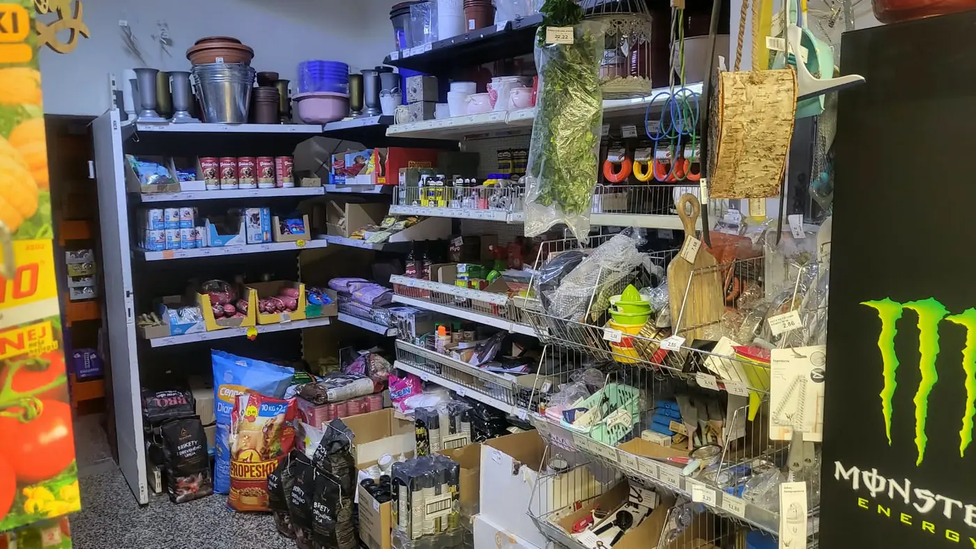 Kitchen and household essentials and pet food