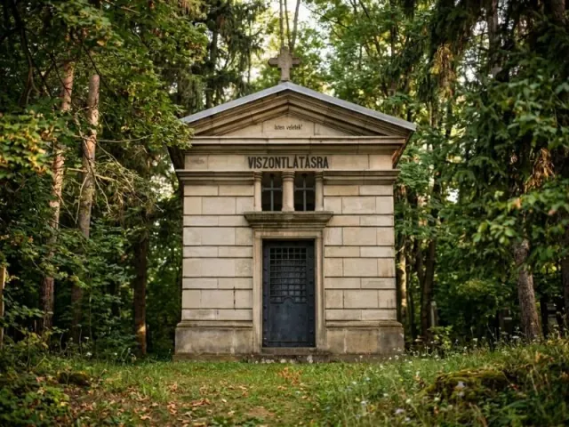 Ujhelyi family tomb at Rakytovce cemetery