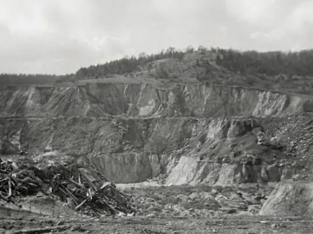 Quarry on Kečka hill near Rakytovce