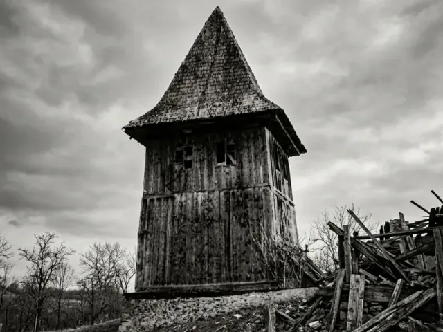 Mortuary chapel at Rakytovce cemetery
